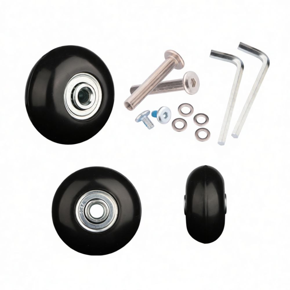 Luggage Casters Rubber Wheels  - Silent Replacement Luggage Wheels review and price