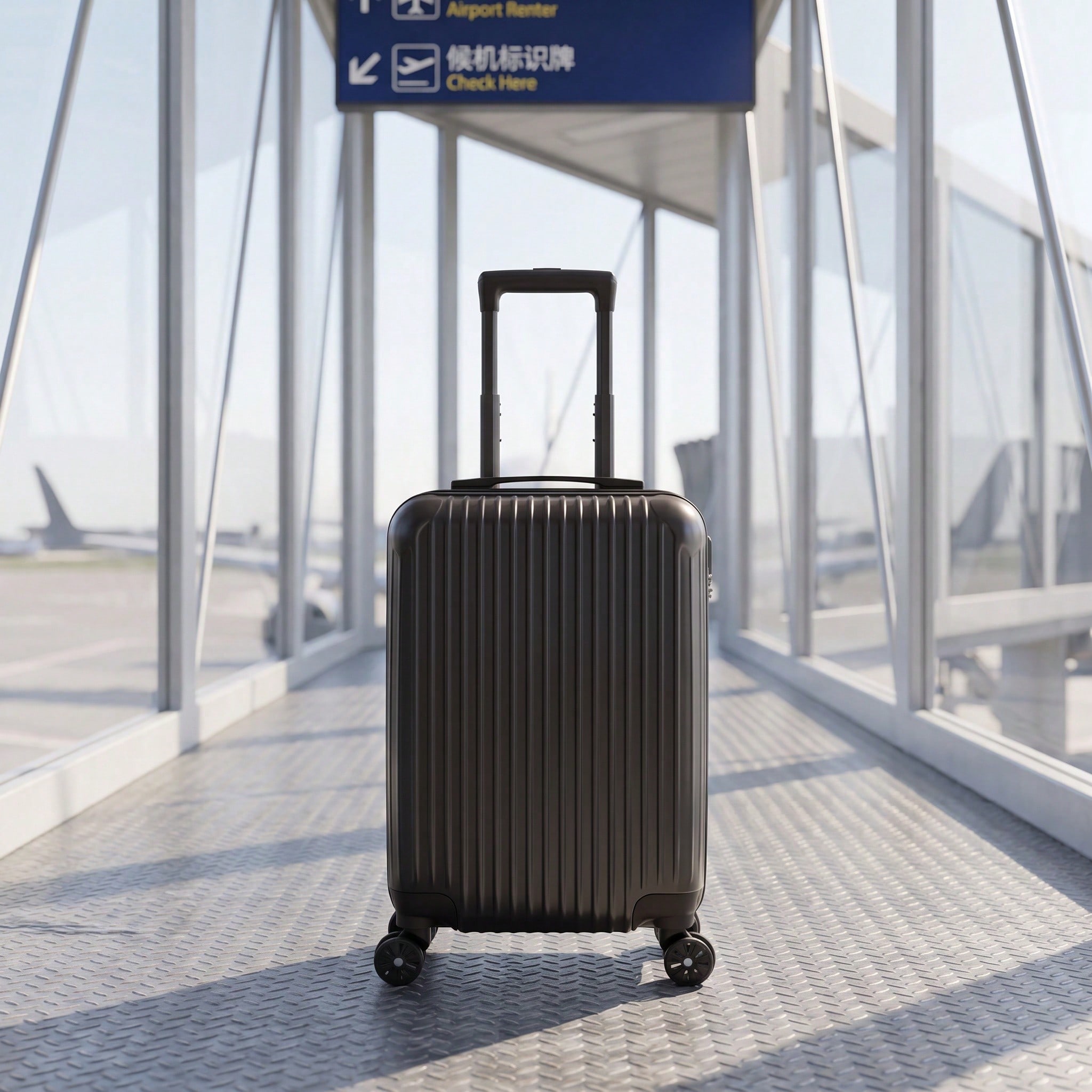 ABS Hard Shell Travel Luggage  - Spinner Wheel Rolling Suitcase 20 Inch review and price